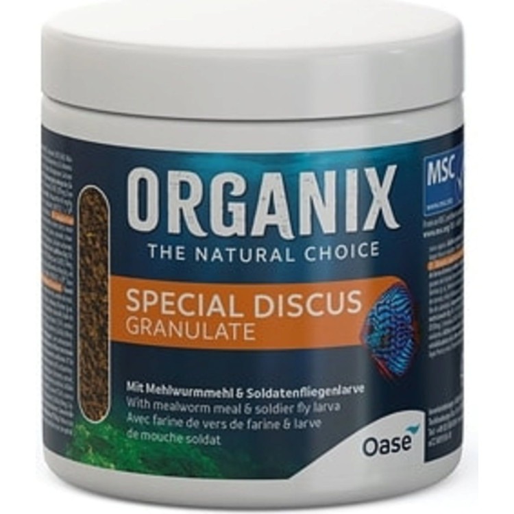 Hrana pesti Oase ORGANIX Discus Spec. Granulate 250ml (95g) MSC - imagine 3
